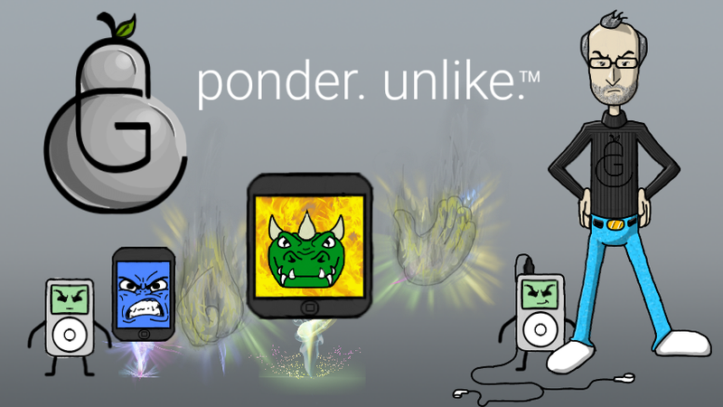 I know this is super subtle. But if you look at the “magical” hands, you might see the inspiration from when this was exclusively for Android devices.